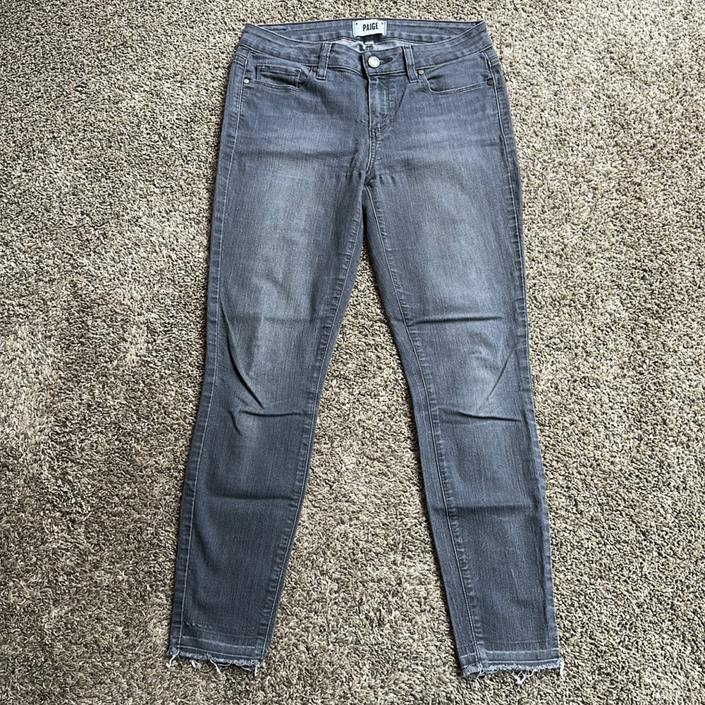 Paige Verdugo Ankle Women’s Grey Jeans Size 29